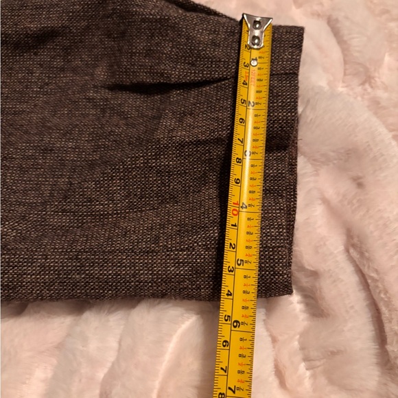 Geoffrey Beene Dark Brown Textured Light Jacket - Picture 9 of 10